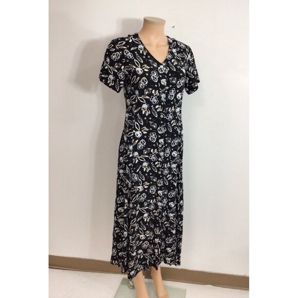 Sigrid Olsen Dresses & Skirts - Sigrid Olsen Floral Maxi Dress Womens 6